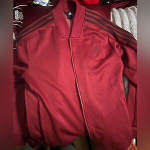 Maroon adidas sweater